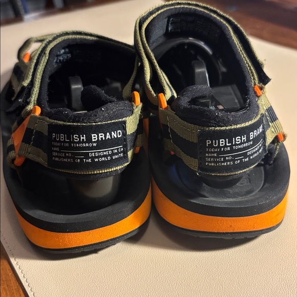 Teva Black and Green Sandals - Picture 2 of 7